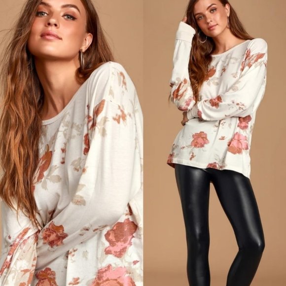 Free People We The Free Soft Arielle Top Small - Picture 1 of 6